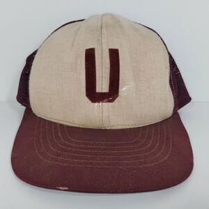 Vintage London Cap Co Snap Back Trucker Hat Union Made In USA